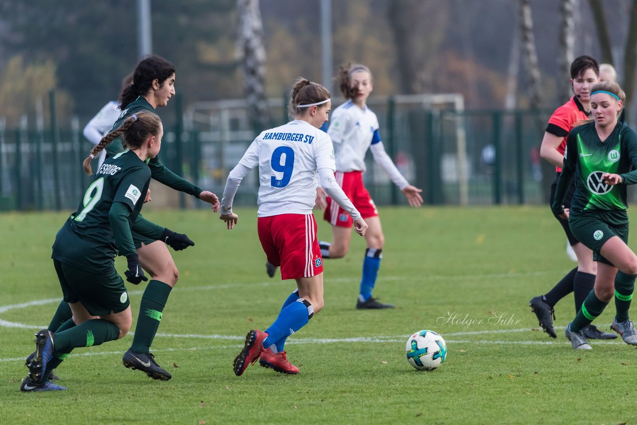 Bild 109 - B-Juniorinnen HSV - VfL Wolfsburg : Ergebnis: 2:1